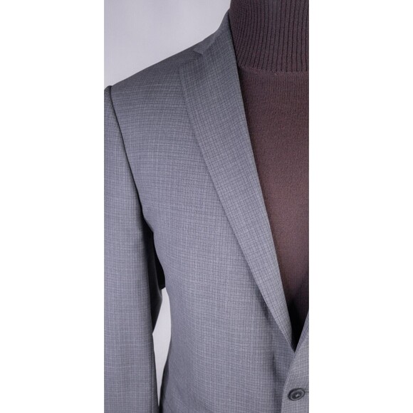 Collection By Michael Strahan Sport Coat Jacket Blazer WOOL Check 44L Canada EUC - Picture 5 of 14